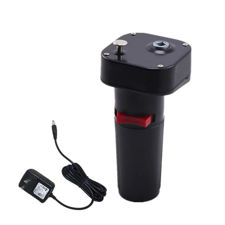 Mutur Rotisserie li jaħdem bil-batterija b'adapter