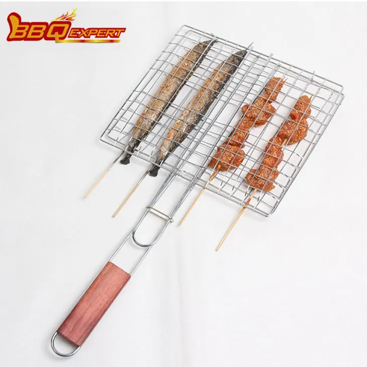 Kbir BBQ Hamburger Charcoal Grill Għall-Bejgħ